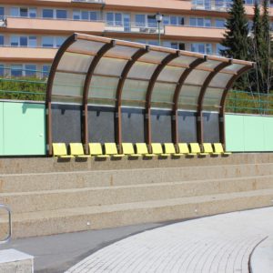 Sportovní areál při CSS Hrabyně