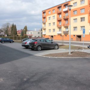 Rekonstrukce ulice Družstevní vč. parkoviště, Háj ve Slezsku