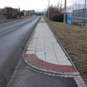 Prodloužení chodníku ul. Vávrovická, Opava – Palhanec