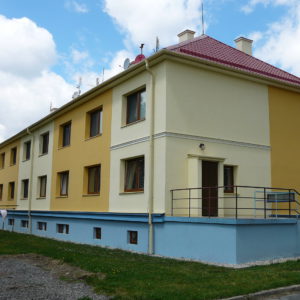 Zateplení fasády bytového domu, Velká Polom