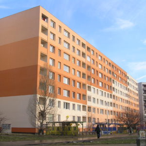 Zateplení fasády bytového domu, Ostrava - Dubina